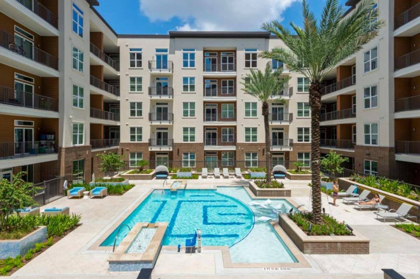Downtown Apart 1 Bed 1 Bath Free Parking Apartment Houston Luaran gambar