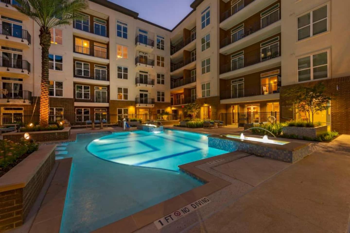 Downtown Apart 1 Bed 1 Bath Free Parking Apartment Houston Luaran gambar